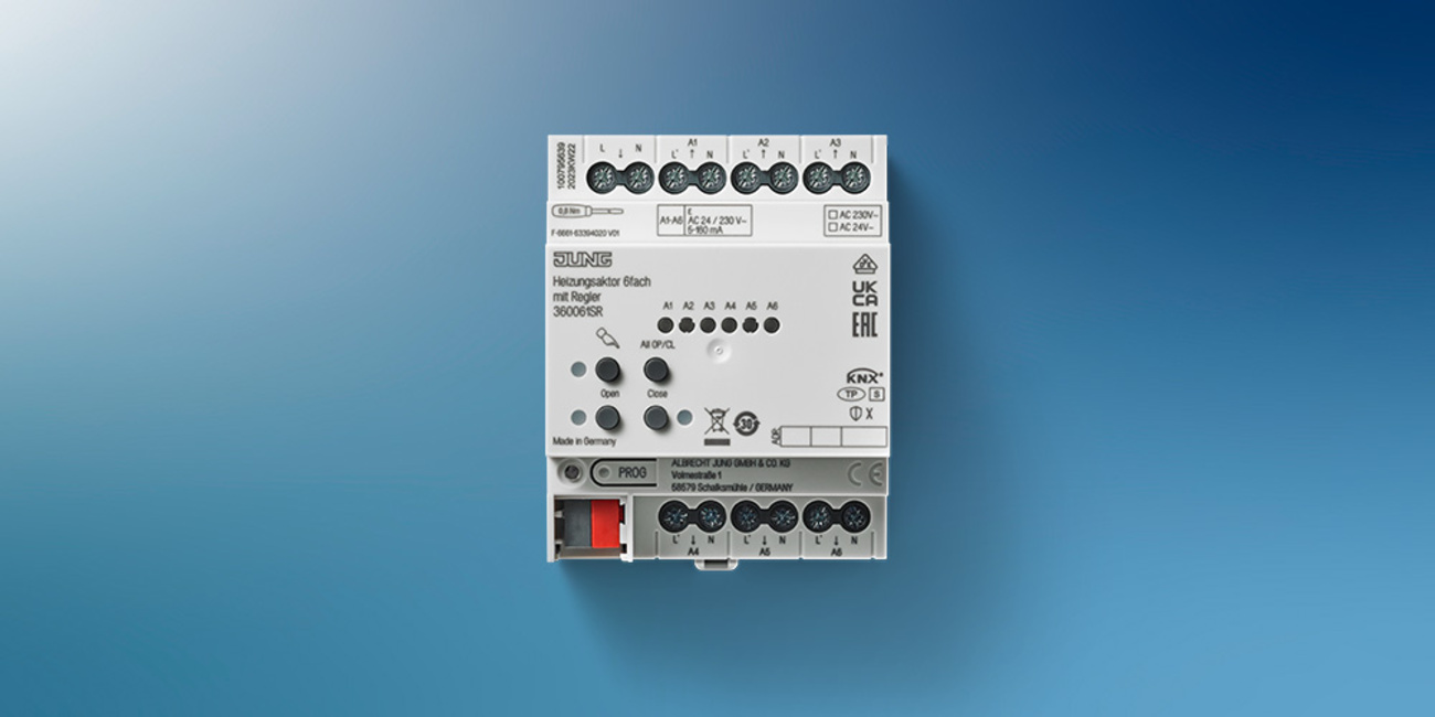 KNX Heizungsaktor 6-fach bei Wumar-Elektro GmbH in Griesheim