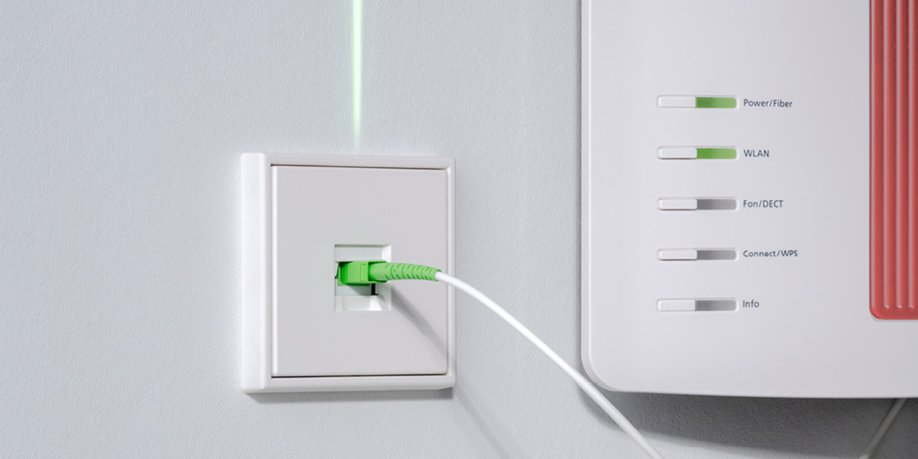 Die neuen Glasfaser-Anschlussdosen bei Wumar-Elektro GmbH in Griesheim