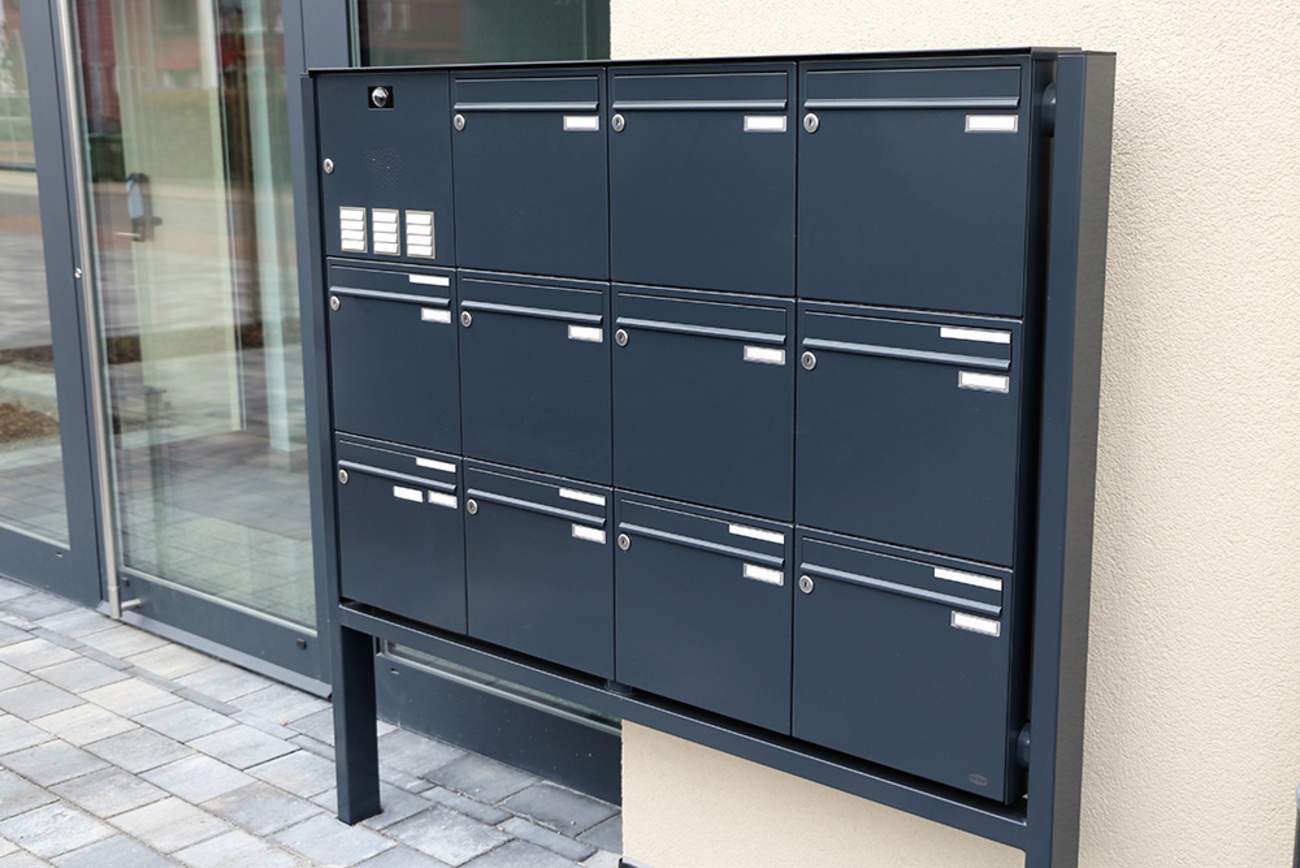 Briefkasten­systeme bei Wumar-Elektro GmbH in Griesheim